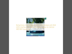 Richarmony 4-Inch Industrial TFT LCD Module with RGB LVDS Interface LED Backlight ODM Supply for Vehicle 480*480 Square Size