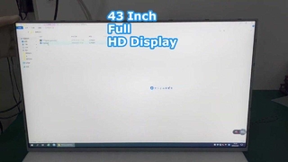 43 inch TFT LCD display with high quality